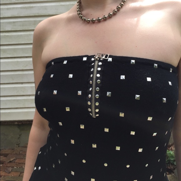 **SOLD** Ur Goth GF Tube Top - Picture 2 of 7